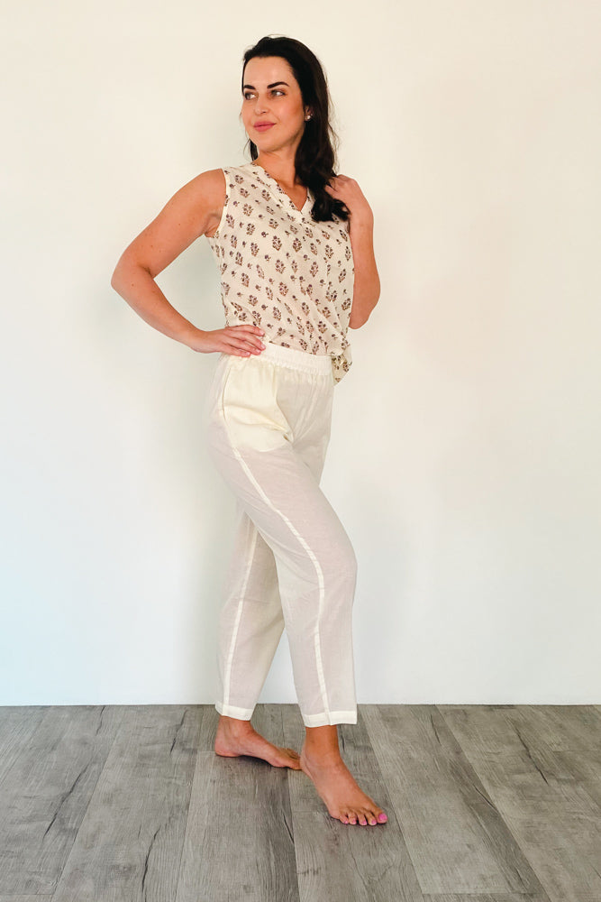 Cotton Jogger Style Trouser